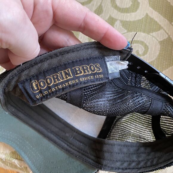 Goorin Hat Men Snap Back Stallion Farm Bros Horse Trucker Mesh FLAW - Picture 6 of 9